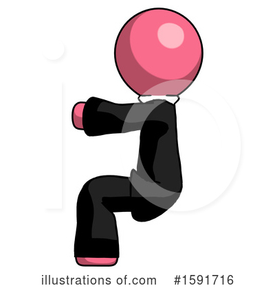 Royalty-Free (RF) Pink Design Mascot Clipart Illustration by Leo Blanchette - Stock Sample #1591716