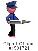 Pink Design Mascot Clipart #1591721 by Leo Blanchette