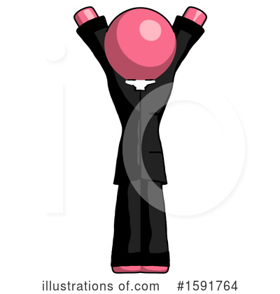 Royalty-Free (RF) Pink Design Mascot Clipart Illustration by Leo Blanchette - Stock Sample #1591764