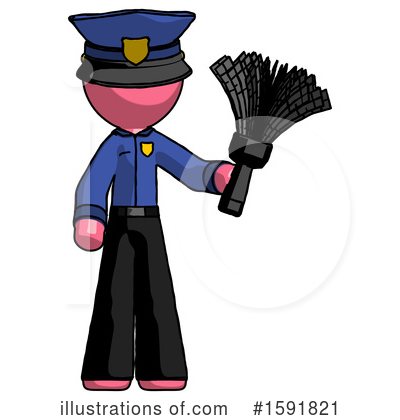 Royalty-Free (RF) Pink Design Mascot Clipart Illustration by Leo Blanchette - Stock Sample #1591821