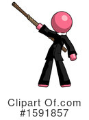 Pink Design Mascot Clipart #1591857 by Leo Blanchette