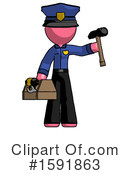 Pink Design Mascot Clipart #1591863 by Leo Blanchette