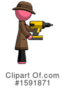 Pink Design Mascot Clipart #1591871 by Leo Blanchette