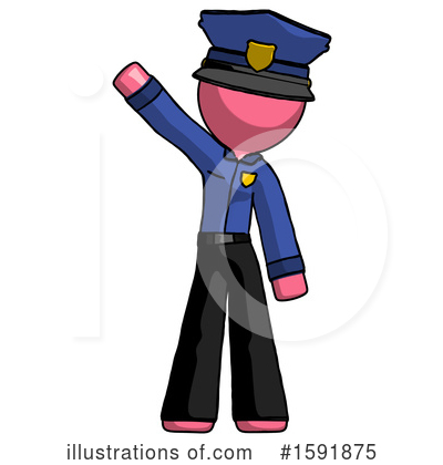 Royalty-Free (RF) Pink Design Mascot Clipart Illustration by Leo Blanchette - Stock Sample #1591875