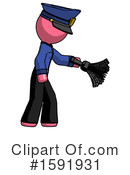 Pink Design Mascot Clipart #1591931 by Leo Blanchette