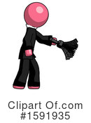 Pink Design Mascot Clipart #1591935 by Leo Blanchette