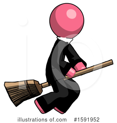 Royalty-Free (RF) Pink Design Mascot Clipart Illustration by Leo Blanchette - Stock Sample #1591952