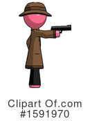 Pink Design Mascot Clipart #1591970 by Leo Blanchette