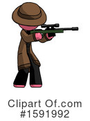 Pink Design Mascot Clipart #1591992 by Leo Blanchette