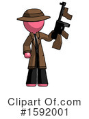 Pink Design Mascot Clipart #1592001 by Leo Blanchette