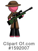 Pink Design Mascot Clipart #1592007 by Leo Blanchette