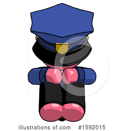 Royalty-Free (RF) Pink Design Mascot Clipart Illustration by Leo Blanchette - Stock Sample #1592015
