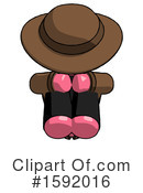 Pink Design Mascot Clipart #1592016 by Leo Blanchette
