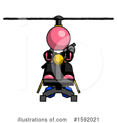 Royalty-Free (RF) Pink Design Mascot Clipart Illustration by Leo Blanchette - Stock Sample #1592021