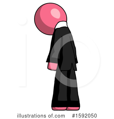 Royalty-Free (RF) Pink Design Mascot Clipart Illustration by Leo Blanchette - Stock Sample #1592050