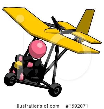 Royalty-Free (RF) Pink Design Mascot Clipart Illustration by Leo Blanchette - Stock Sample #1592071