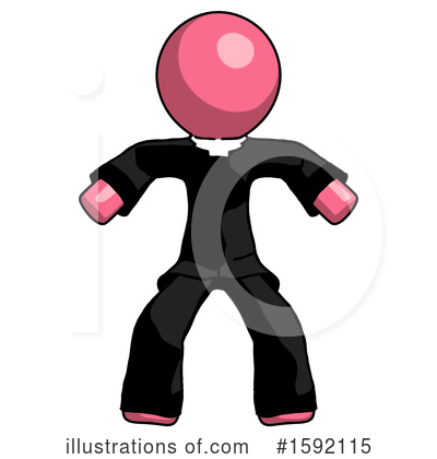 Royalty-Free (RF) Pink Design Mascot Clipart Illustration by Leo Blanchette - Stock Sample #1592115