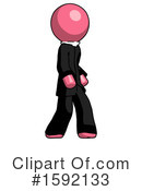 Pink Design Mascot Clipart #1592133 by Leo Blanchette