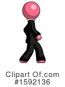 Pink Design Mascot Clipart #1592136 by Leo Blanchette