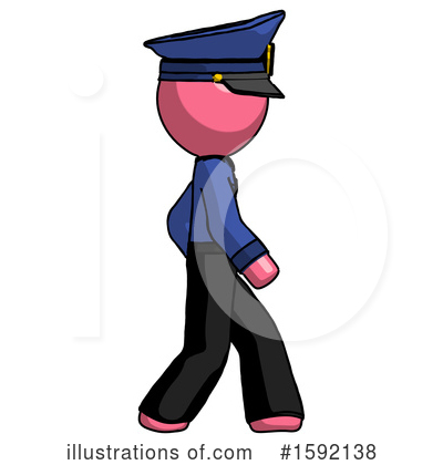 Royalty-Free (RF) Pink Design Mascot Clipart Illustration by Leo Blanchette - Stock Sample #1592138