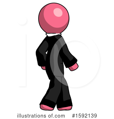 Royalty-Free (RF) Pink Design Mascot Clipart Illustration by Leo Blanchette - Stock Sample #1592139