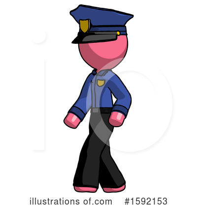 Royalty-Free (RF) Pink Design Mascot Clipart Illustration by Leo Blanchette - Stock Sample #1592153