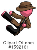 Pink Design Mascot Clipart #1592161 by Leo Blanchette