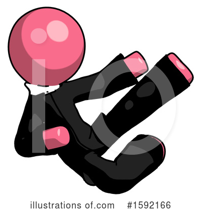 Royalty-Free (RF) Pink Design Mascot Clipart Illustration by Leo Blanchette - Stock Sample #1592166