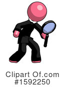 Pink Design Mascot Clipart #1592250 by Leo Blanchette