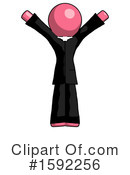 Pink Design Mascot Clipart #1592256 by Leo Blanchette