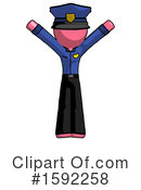 Pink Design Mascot Clipart #1592258 by Leo Blanchette