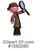 Pink Design Mascot Clipart #1592260 by Leo Blanchette