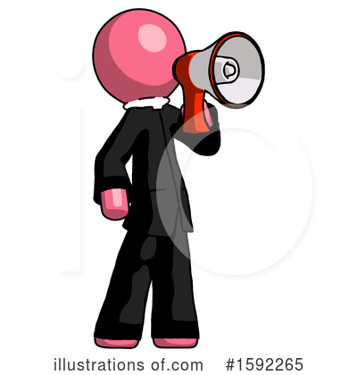 Royalty-Free (RF) Pink Design Mascot Clipart Illustration by Leo Blanchette - Stock Sample #1592265