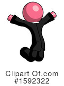 Pink Design Mascot Clipart #1592322 by Leo Blanchette