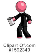 Pink Design Mascot Clipart #1592349 by Leo Blanchette