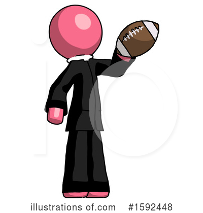 Royalty-Free (RF) Pink Design Mascot Clipart Illustration by Leo Blanchette - Stock Sample #1592448