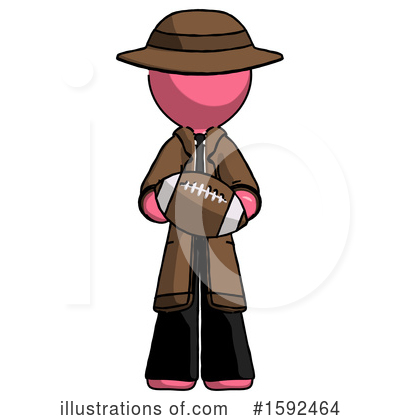 Royalty-Free (RF) Pink Design Mascot Clipart Illustration by Leo Blanchette - Stock Sample #1592464