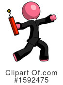 Pink Design Mascot Clipart #1592475 by Leo Blanchette
