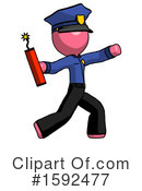 Pink Design Mascot Clipart #1592477 by Leo Blanchette
