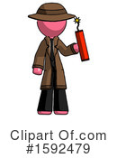 Pink Design Mascot Clipart #1592479 by Leo Blanchette