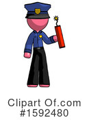 Pink Design Mascot Clipart #1592480 by Leo Blanchette