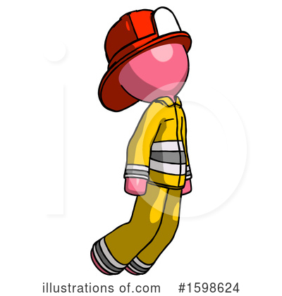 Royalty-Free (RF) Pink Design Mascot Clipart Illustration by Leo Blanchette - Stock Sample #1598624