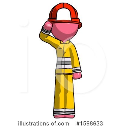 Royalty-Free (RF) Pink Design Mascot Clipart Illustration by Leo Blanchette - Stock Sample #1598633