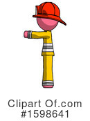 Pink Design Mascot Clipart #1598641 by Leo Blanchette
