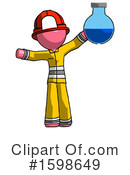 Pink Design Mascot Clipart #1598649 by Leo Blanchette