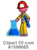 Pink Design Mascot Clipart #1598665 by Leo Blanchette