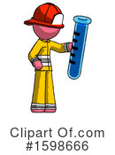 Pink Design Mascot Clipart #1598666 by Leo Blanchette