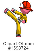Pink Design Mascot Clipart #1598724 by Leo Blanchette