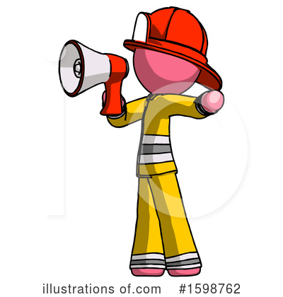 Royalty-Free (RF) Pink Design Mascot Clipart Illustration by Leo Blanchette - Stock Sample #1598762