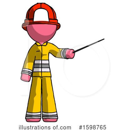 Royalty-Free (RF) Pink Design Mascot Clipart Illustration by Leo Blanchette - Stock Sample #1598765